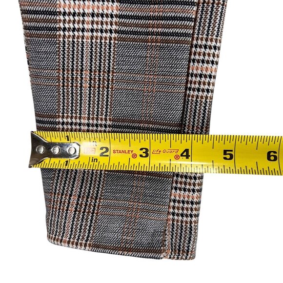 NWT Polished & Poised Pants Plaid Petite Slim Pull On Trousers Stretch Soft PM - Picture 15 of 15